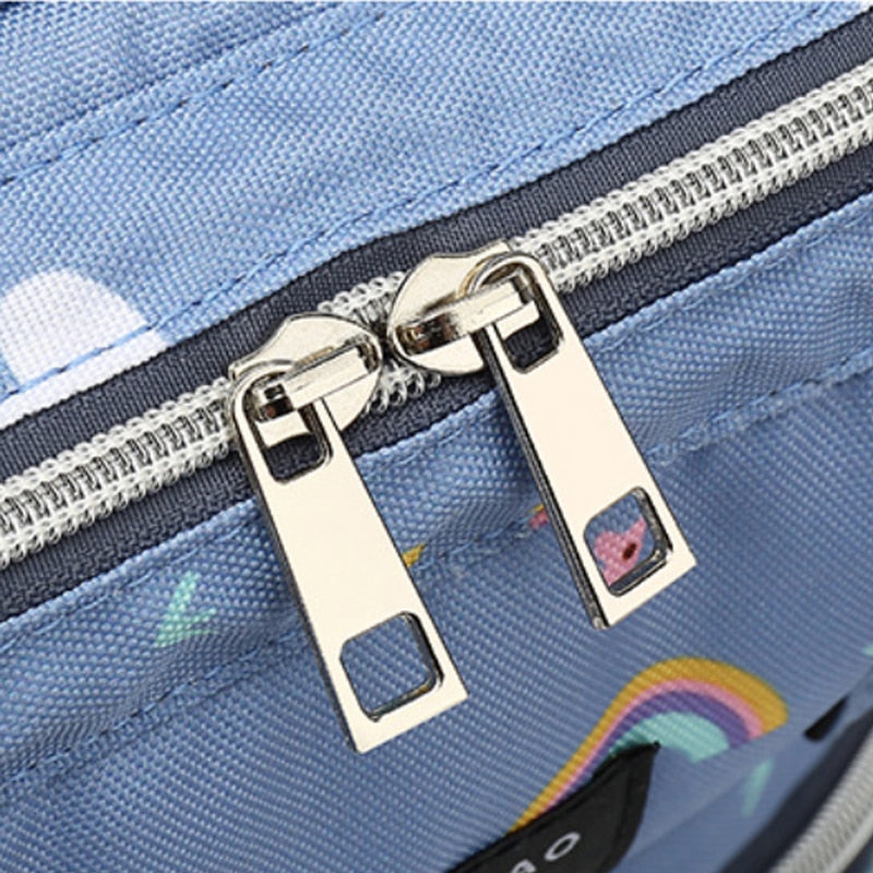 Large Capacity Diaper Bag Backpack - Wildlife