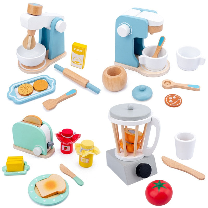 Wooden Kitchen Toys - Coffee Maker
