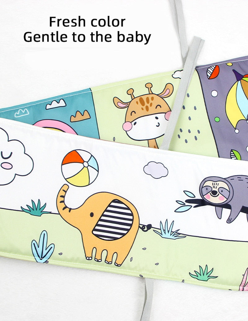 Montessori Baby Cloth Book - Colourful