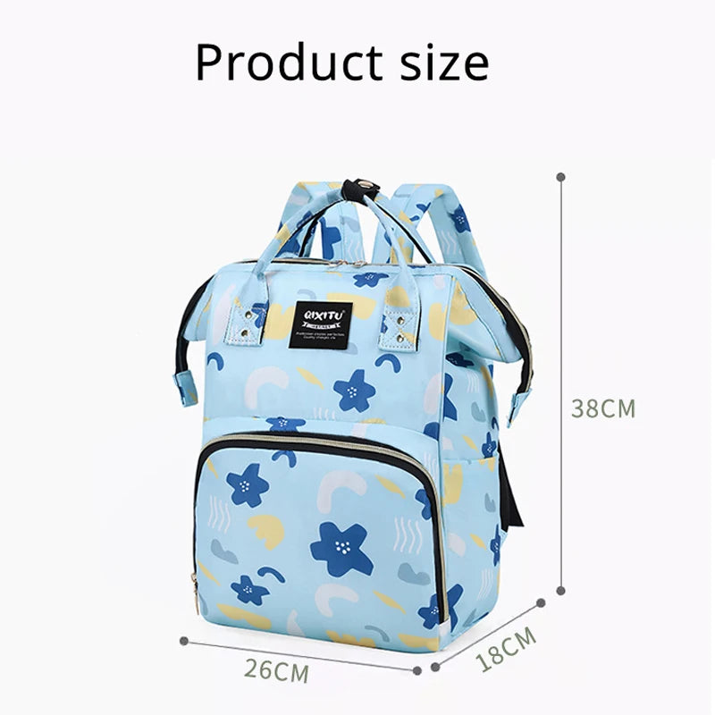 Large Capacity Diaper Backpack