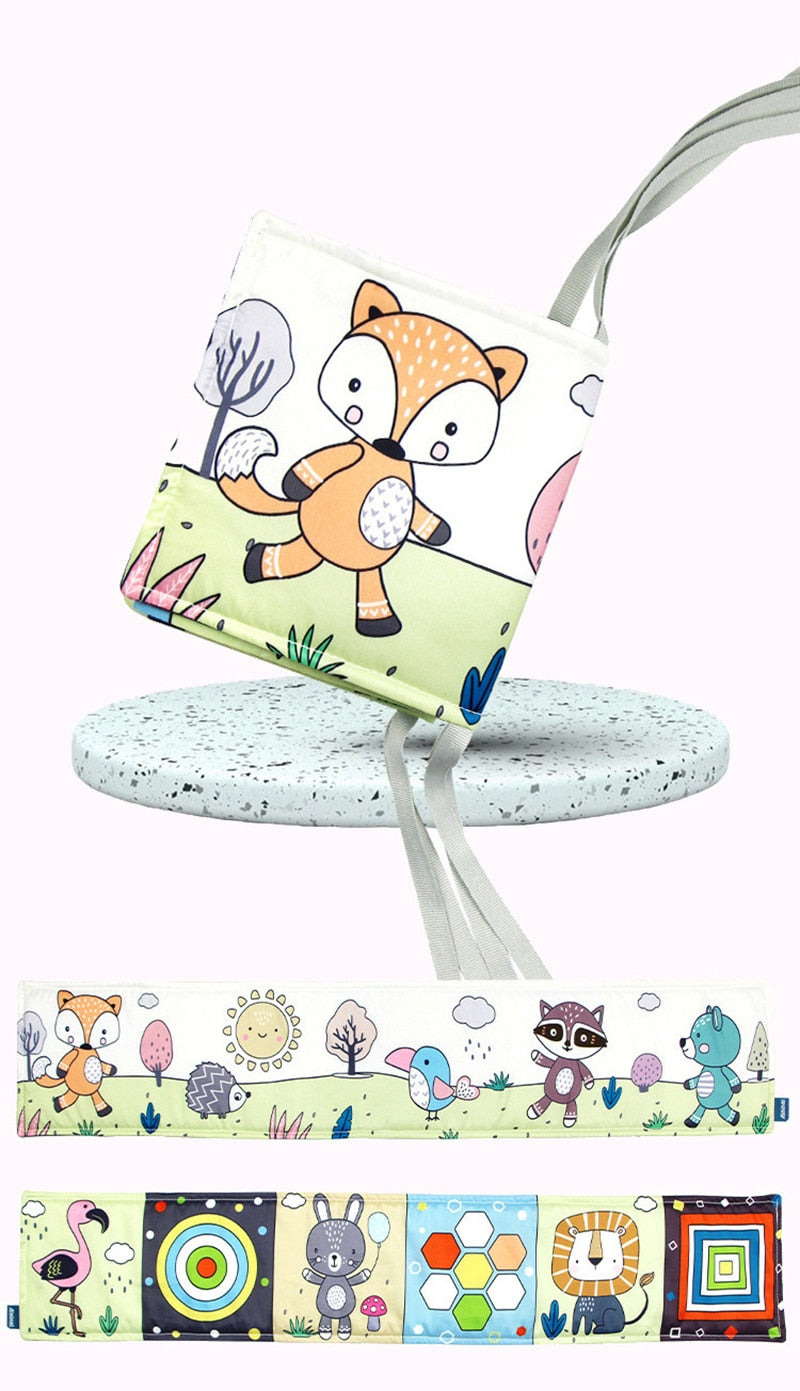 Montessori Baby Cloth Book - Colourful