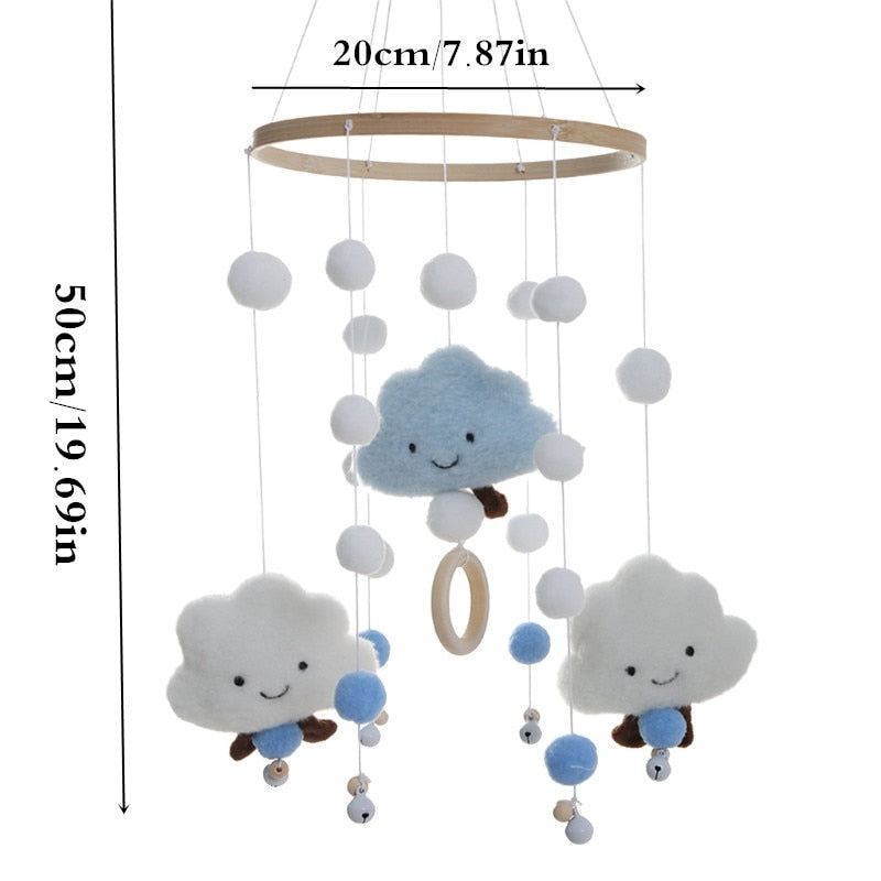 Rotating Crib Mobile for Nursery