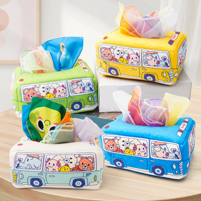 Montessori Toys Magic Tissue Box
