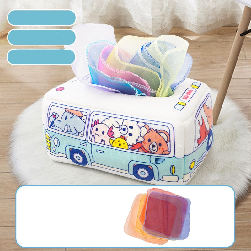 Montessori Toys Magic Tissue Box