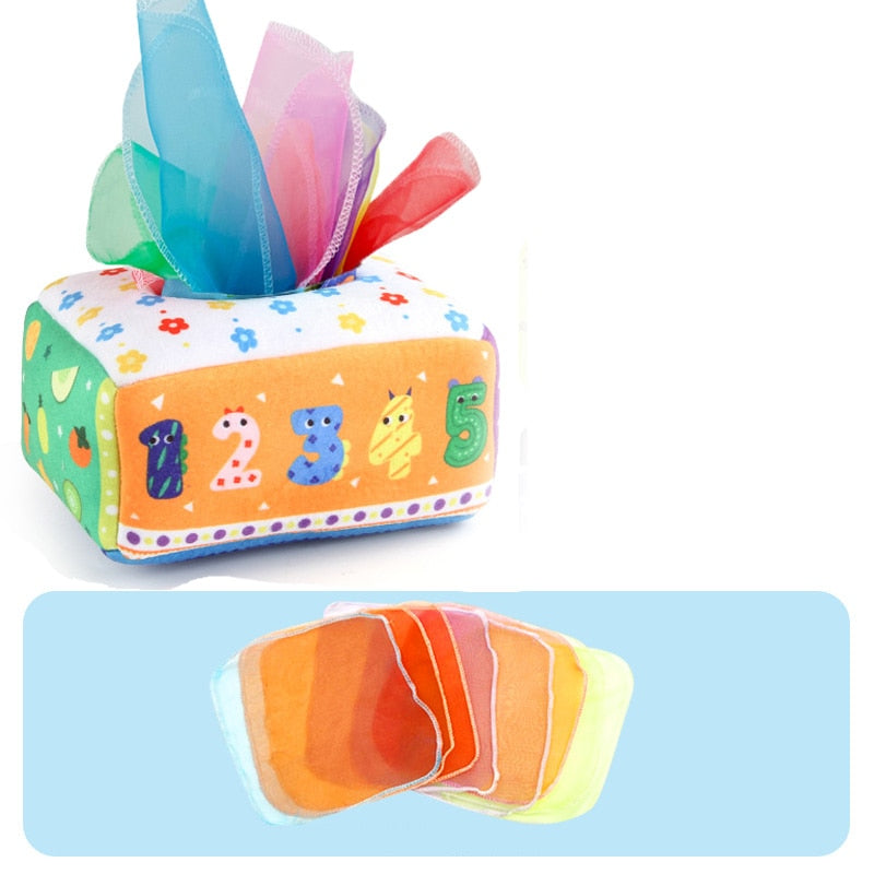Montessori Toys Magic Tissue Box