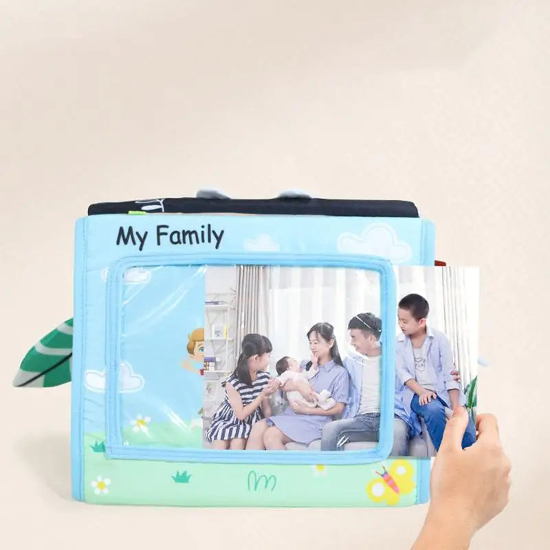 Tummy Time Mirror Folding Montessori Book