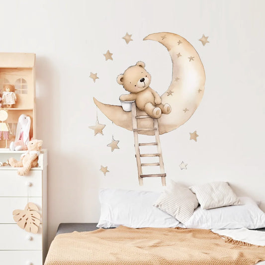 Nursery Wall Stickers Removable Vinyl Decals - Bears