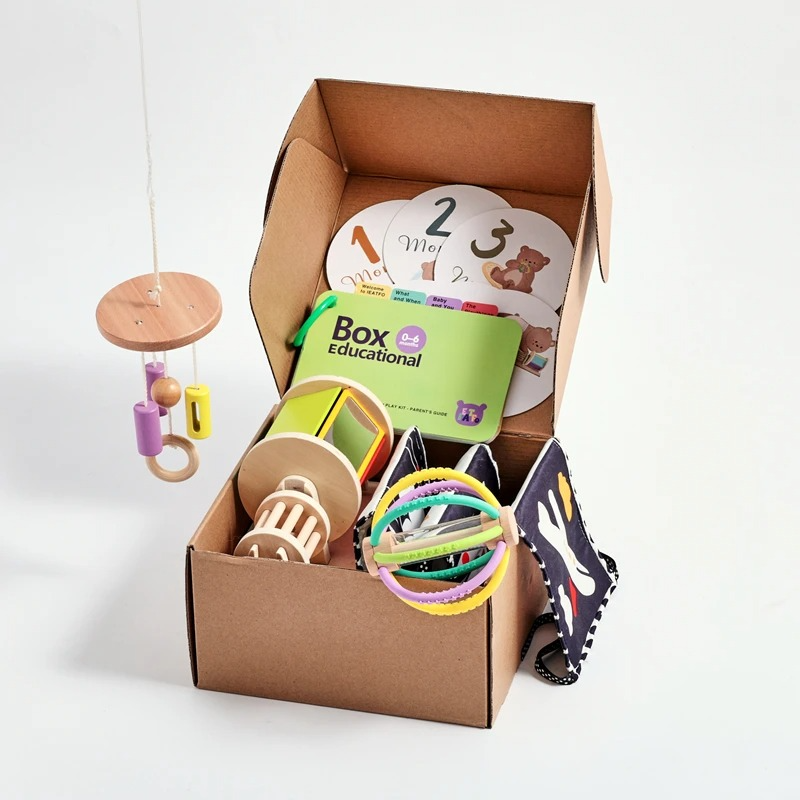 Learn & Play Kit - The Discover Box (0–6 Months)