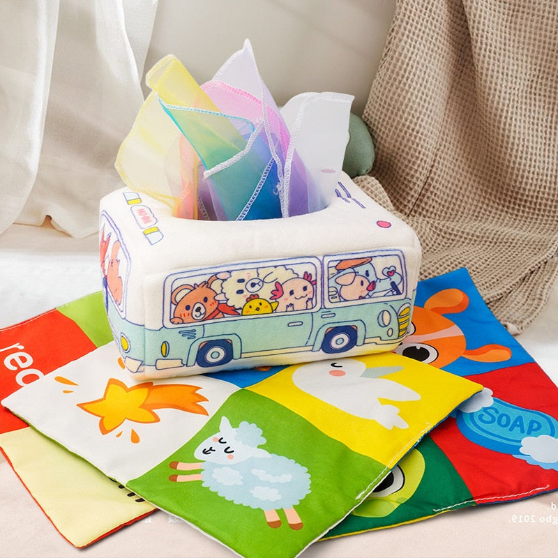 Montessori Toys Magic Tissue Box