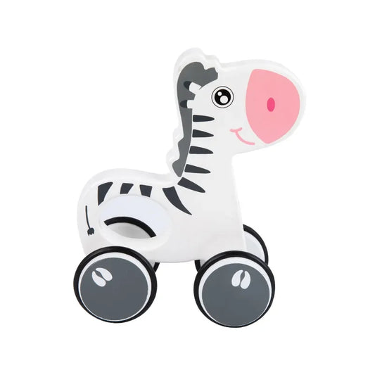 Wooden Pull-Along Animal Toy - Zebra