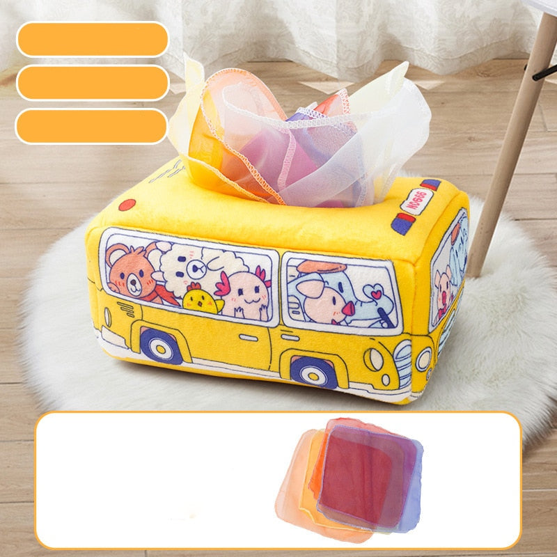 Montessori Toys Magic Tissue Box