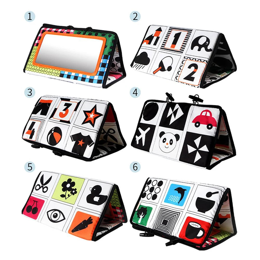 Black and White Tummy Time Mirror