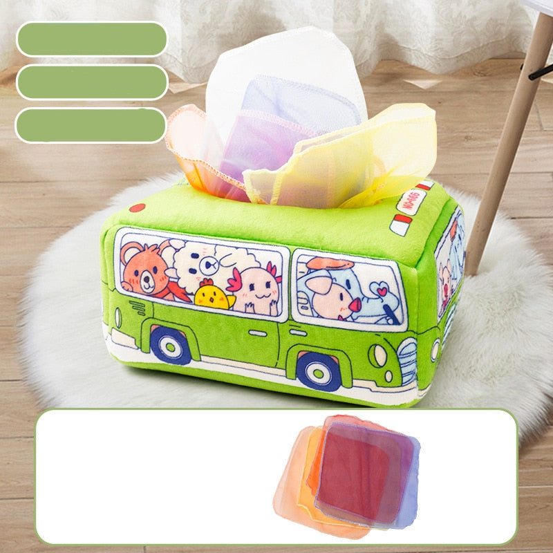 Montessori Toys Magic Tissue Box