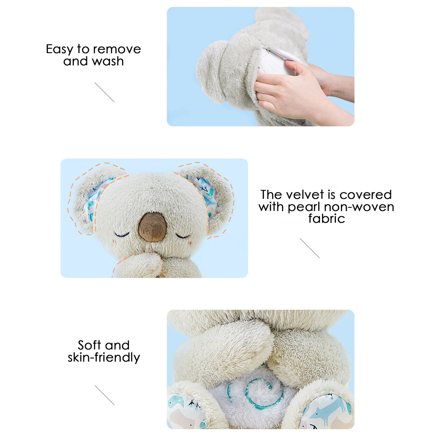 Koala Soothing Musical Plush Toy