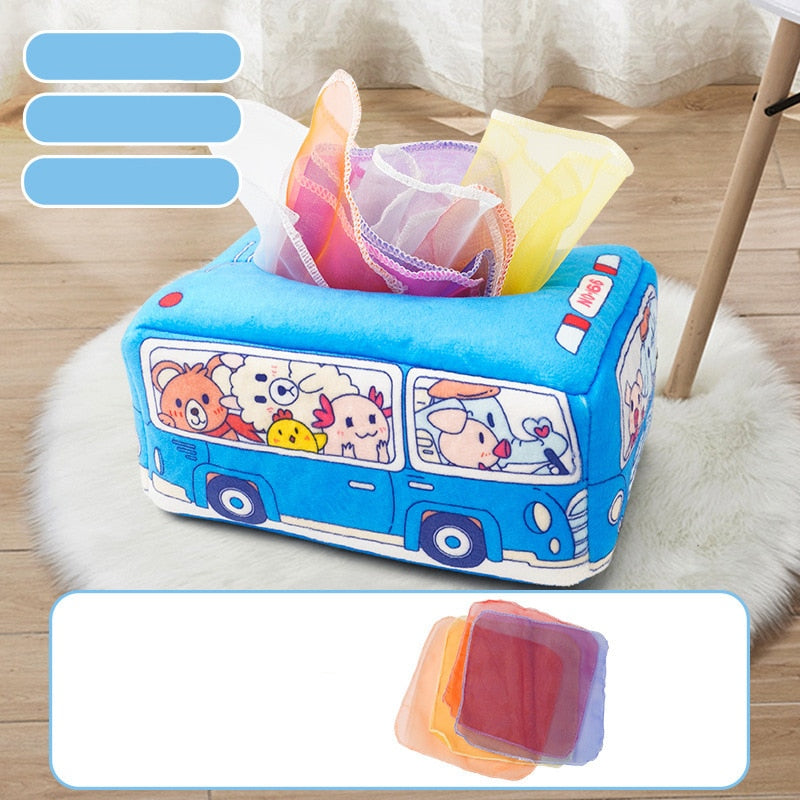 Montessori Toys Magic Tissue Box