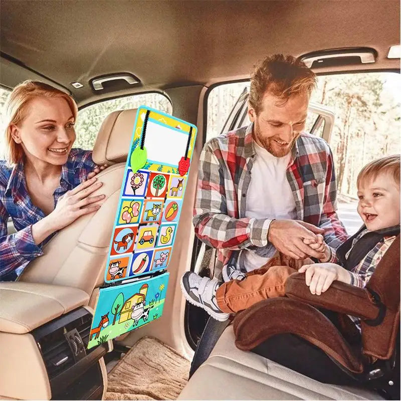 High Contrast Tummy Time Mirror - Farm Animals