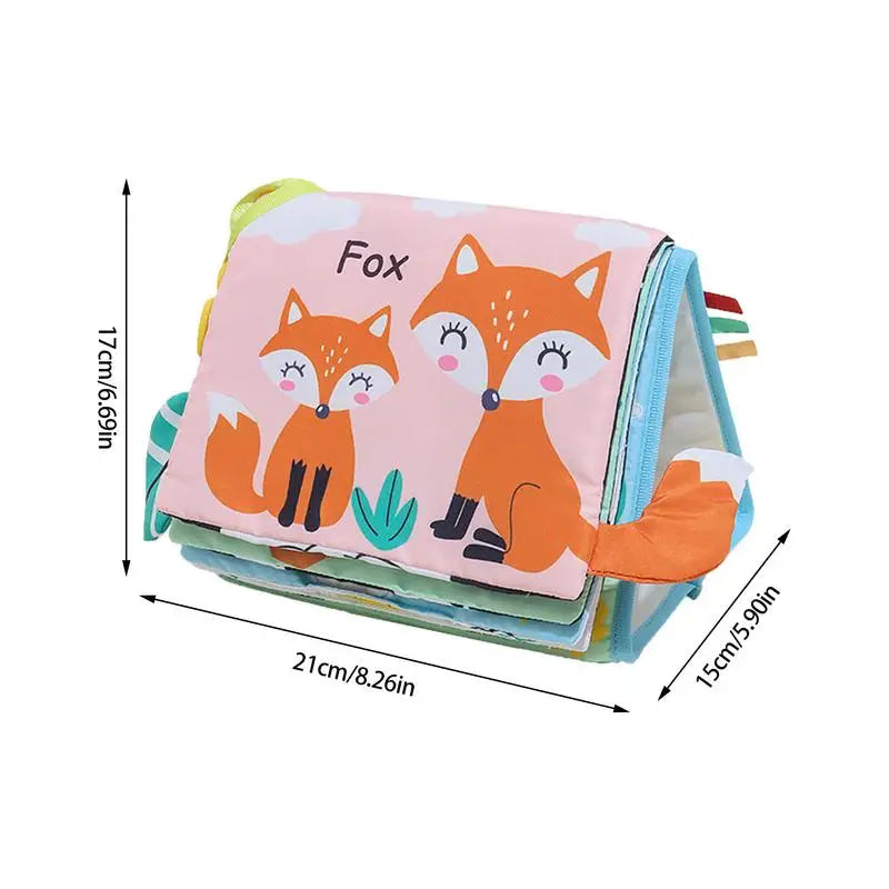 Tummy Time Mirror Folding Montessori Book