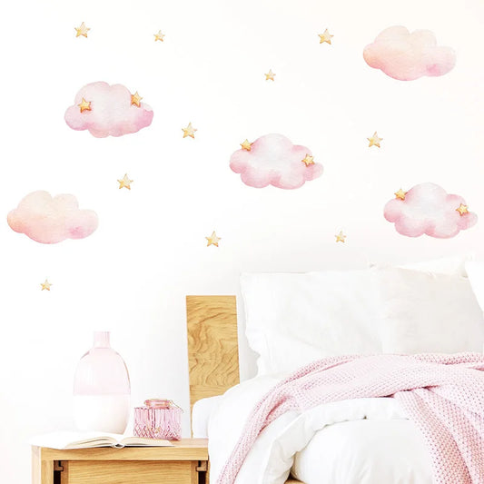 Cloud Kids Room Wall Sticker Wall Decals for Baby Room Nursery