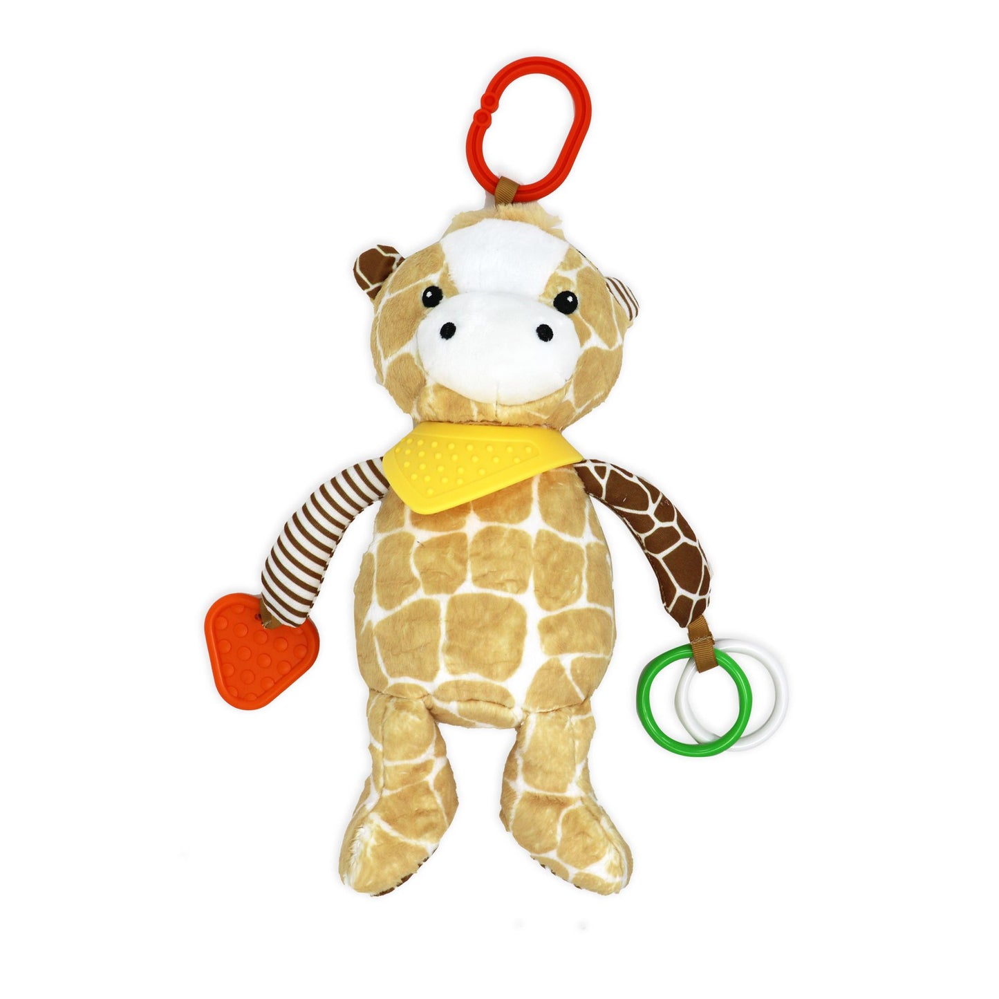 Plush Activity Toy - Tan Giraffe