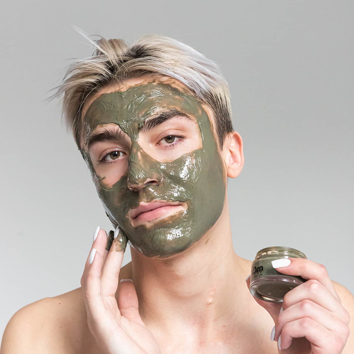 Charcoal + Matcha Detoxifying Face Mask