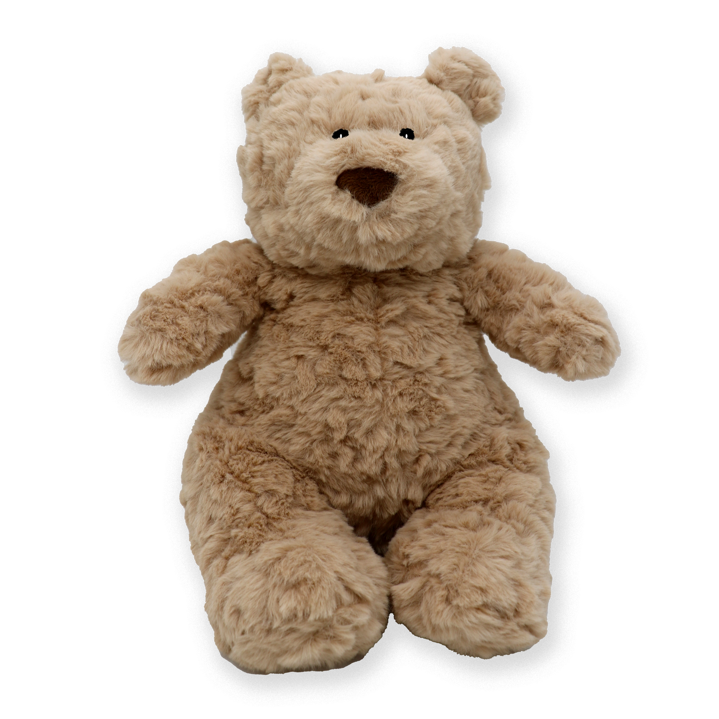 Plush Textured Teddy Bear - Tan