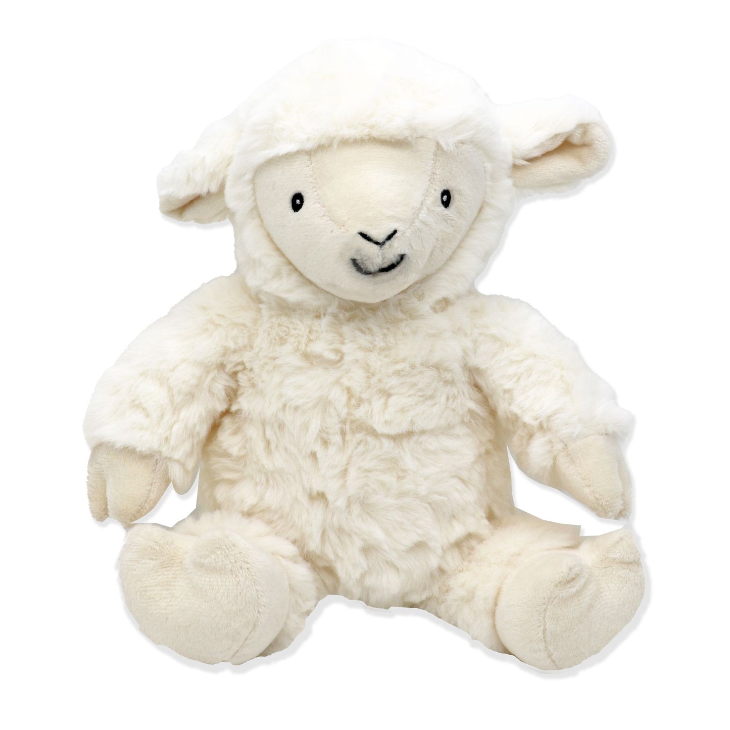 Textured Plush Lamb - Ecru