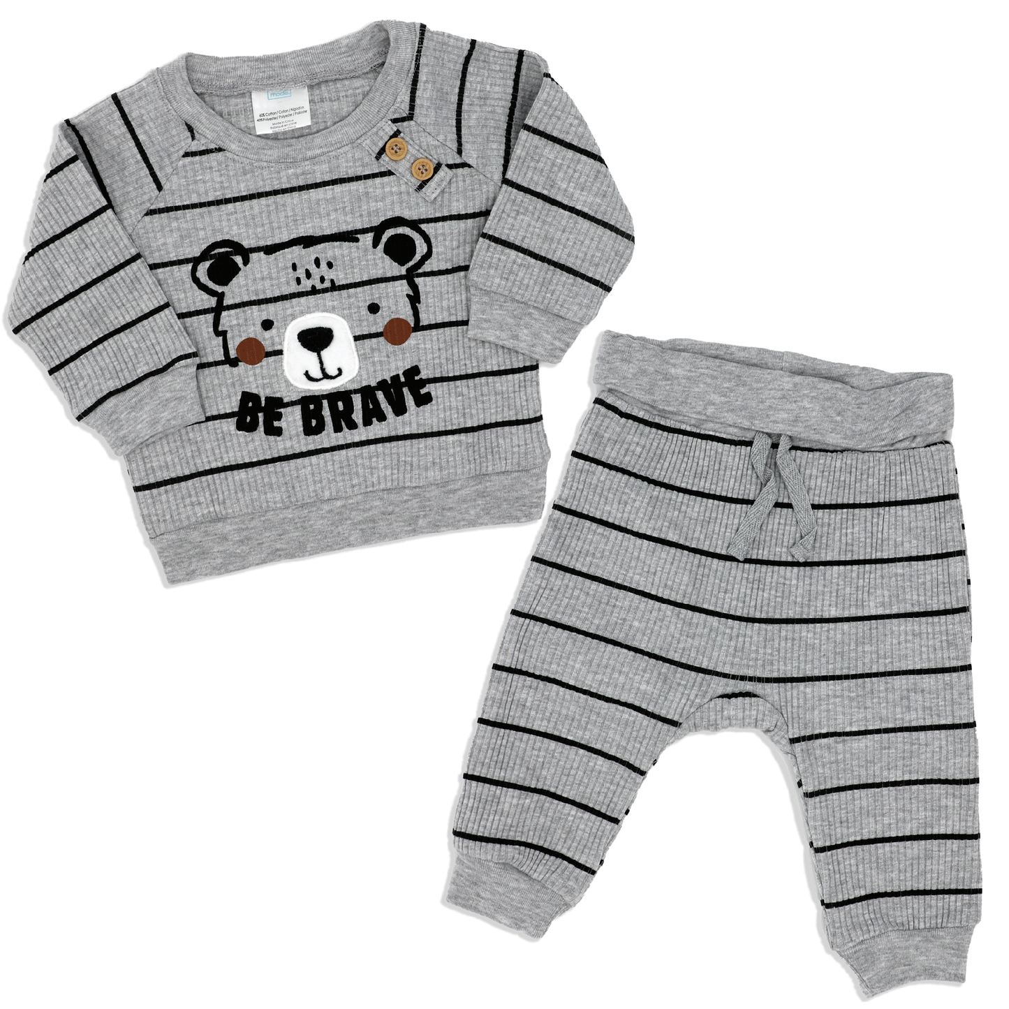 Baby Boy's Jogger Set - Be Brave