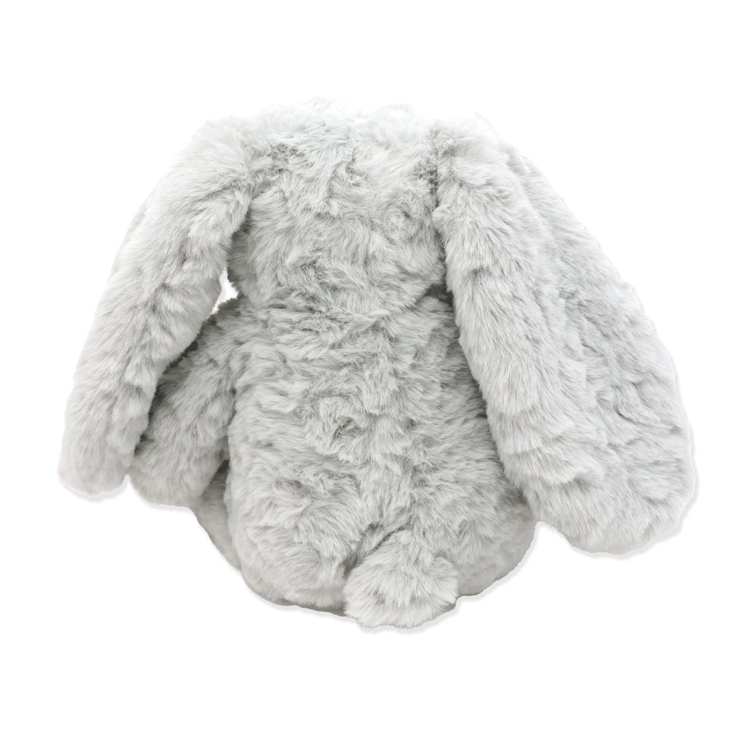 Textured Plush Bunny - Grey