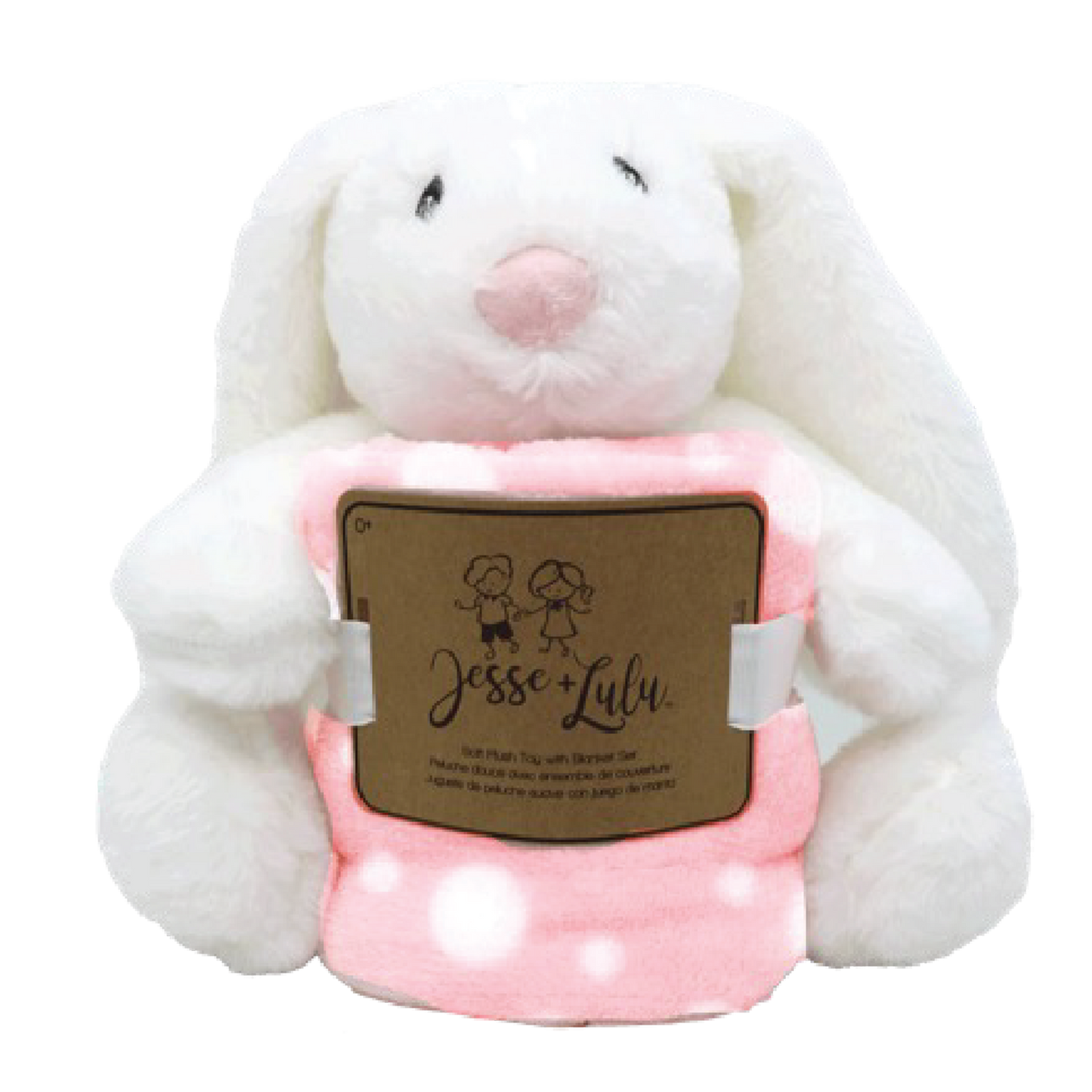 Bunny Toy & Blanket Set