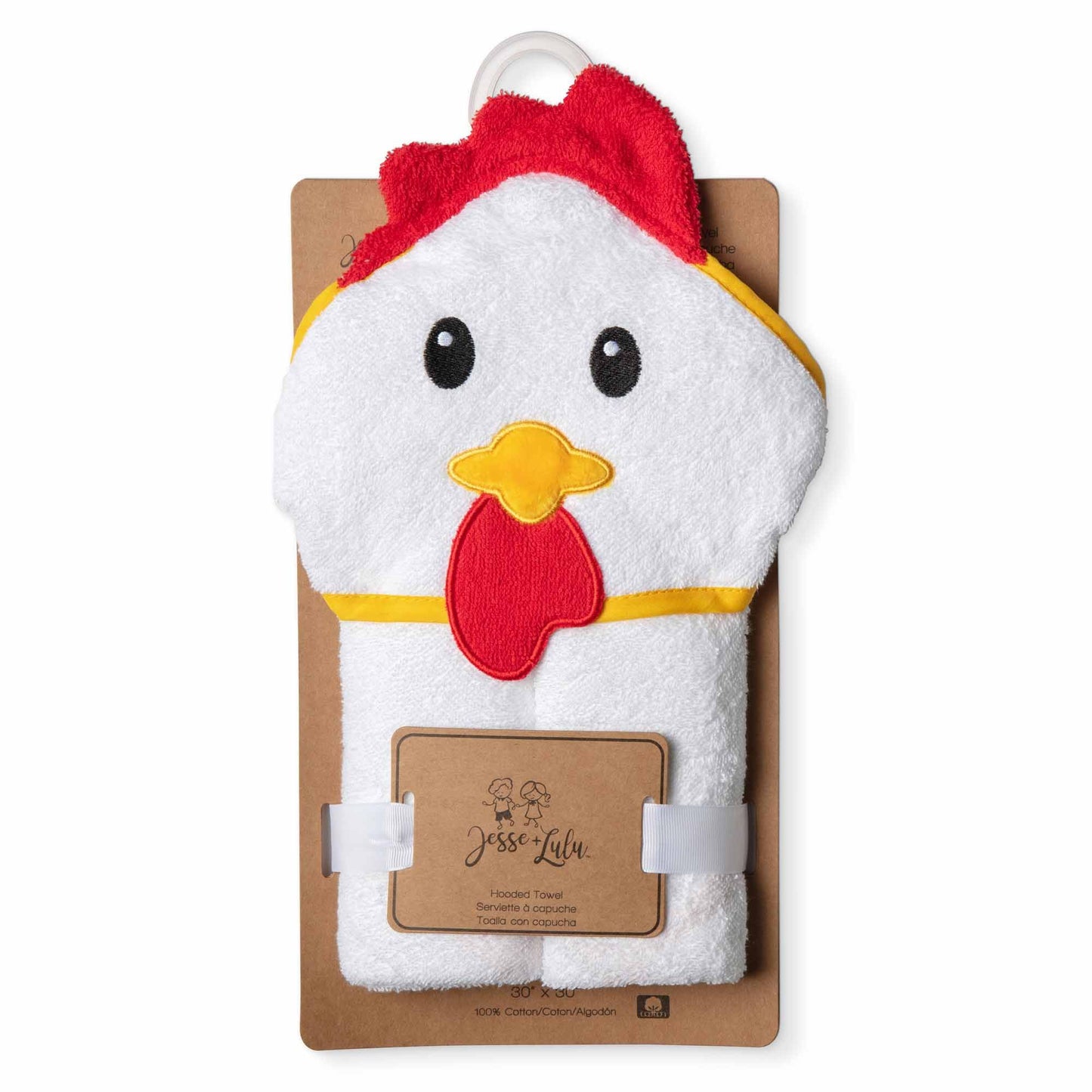 Baby's Hooded Towel - Rooster