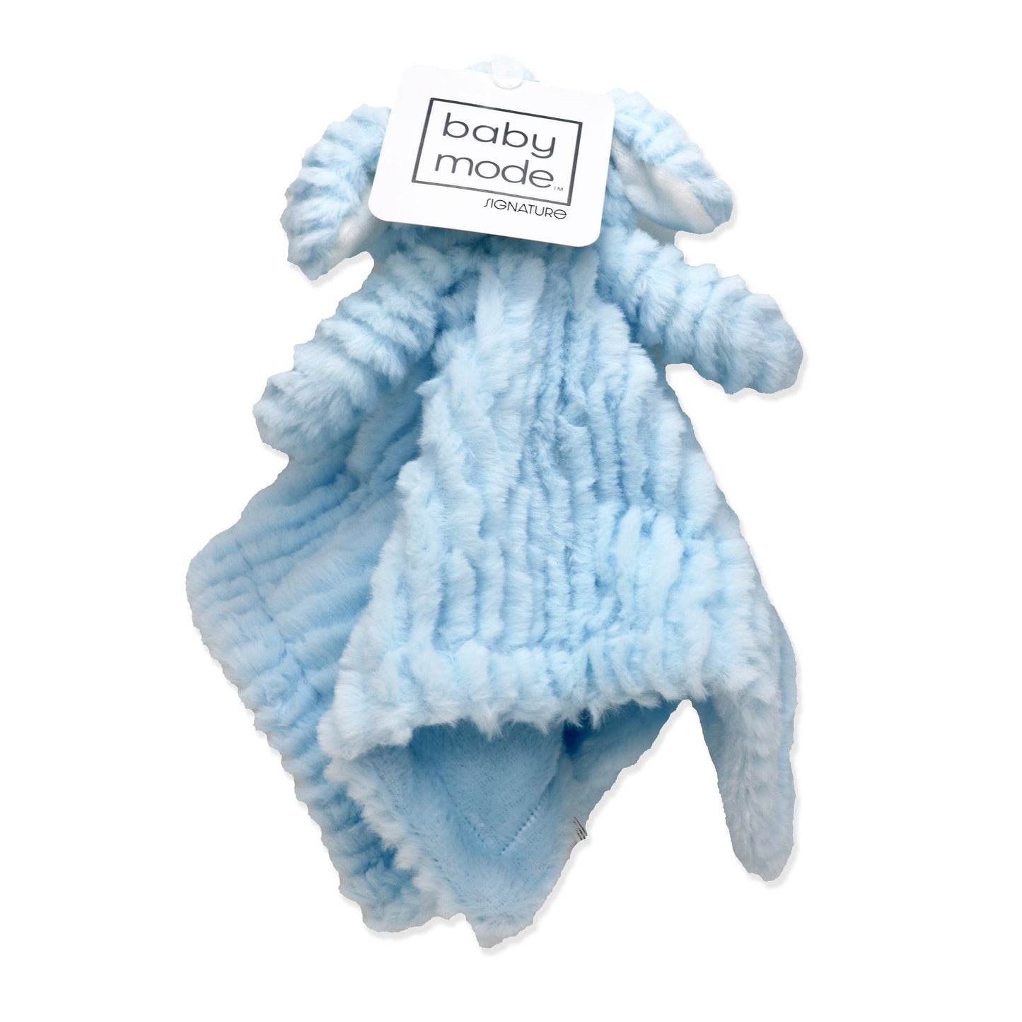 Ridged Plush NuNu Security Blanket - Blue Dog