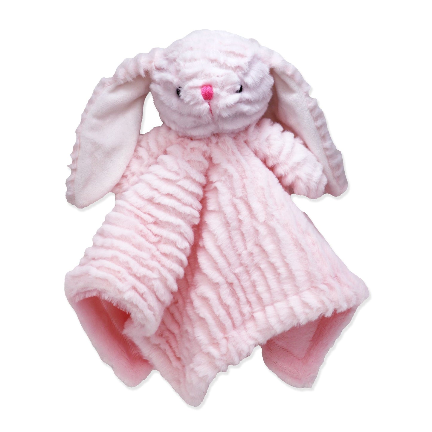 Ridged Plush NuNu Security Blanket - Bunny