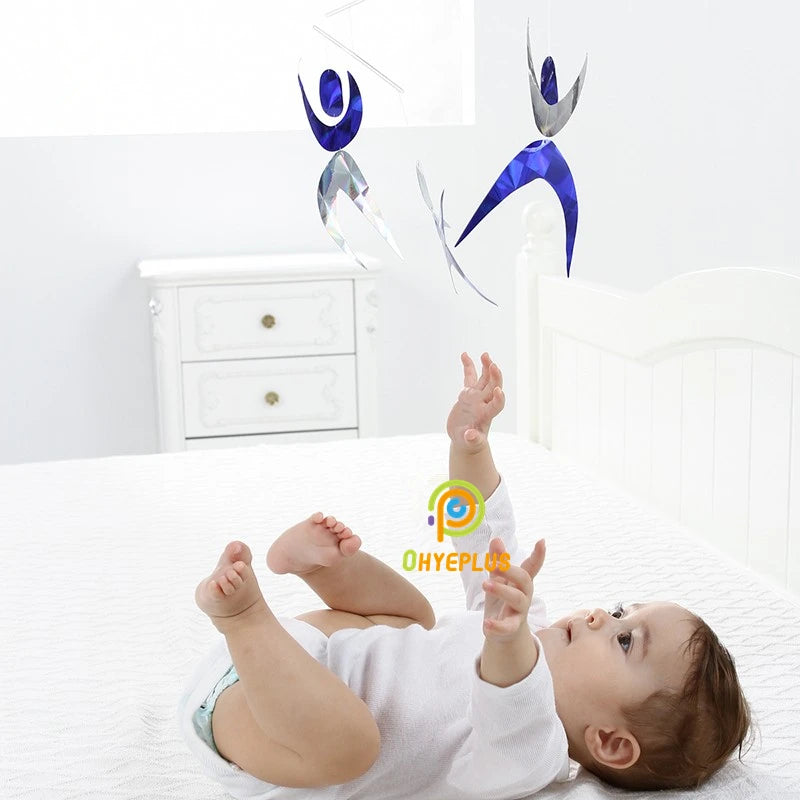 Montessori Dancers Mobile with Stylized Paper Figures