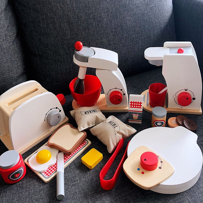 Wooden Kitchen Toy - Coffee Machine