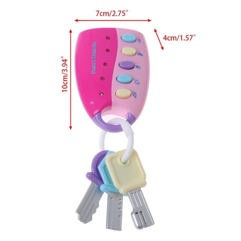 Musical Car Key Smart Remote Toy