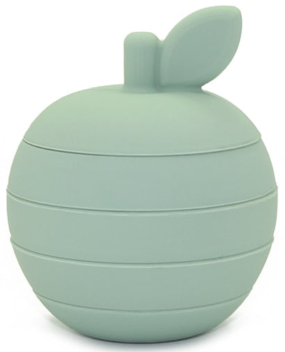 Soft Building Silicone Stacking Blocks - Apple