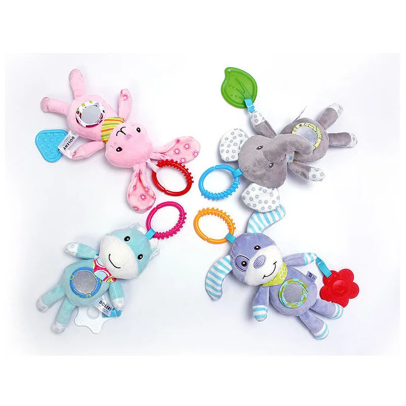 Baby Cute Animal Rattles Mobiles