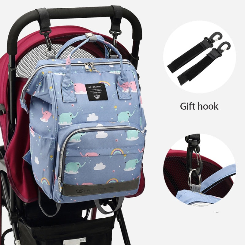 Large Capacity Diaper Bag Backpack - Travel