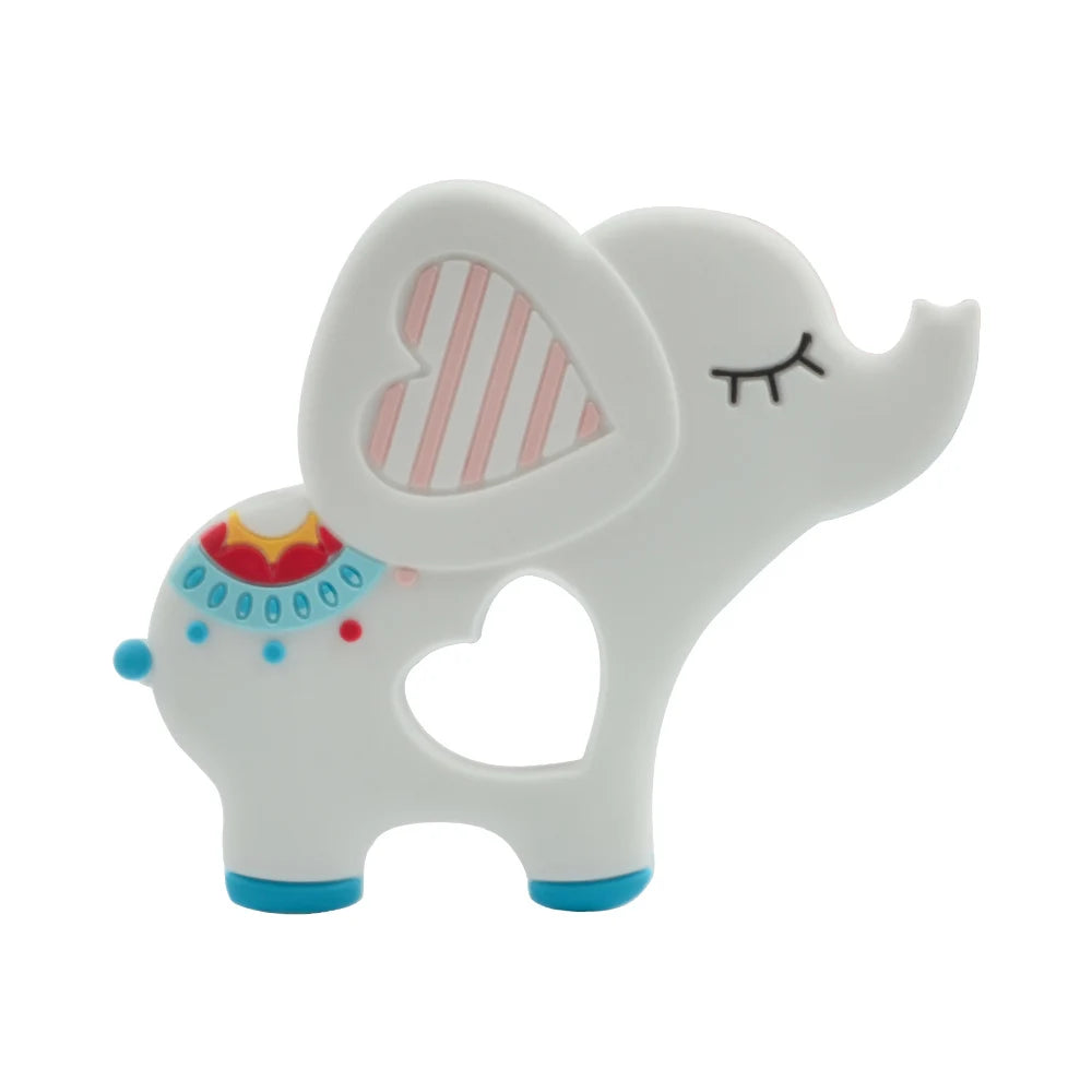 Elephant Silicone Baby Teether