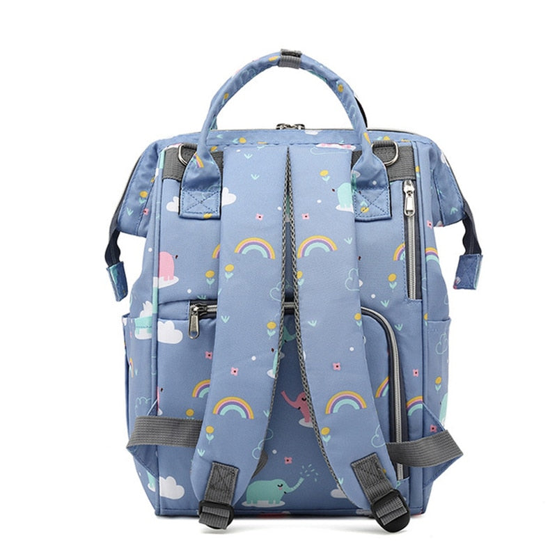 Large Capacity Diaper Bag Backpack - Mint