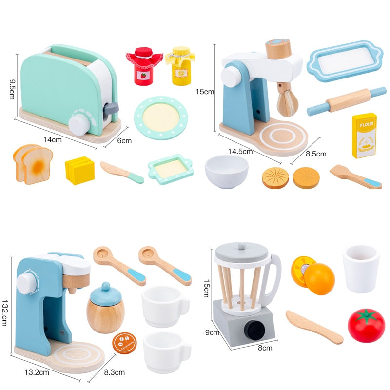 Wooden Kitchen Toys - Toaster