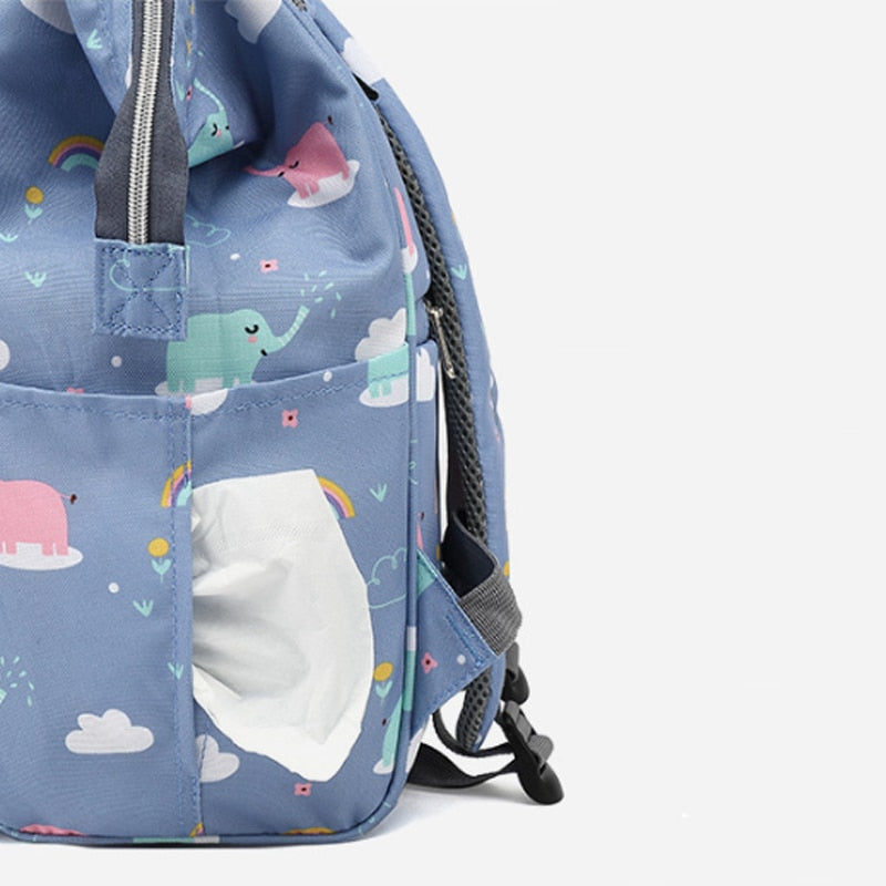 Large Capacity Diaper Bag Backpack - Unicorns