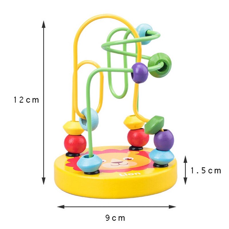 Baby's Wooden Montessori Abacus Toy