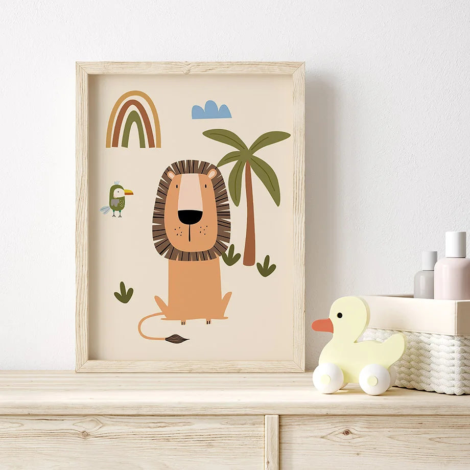 Nordic Posters Prints for Nursery Decor