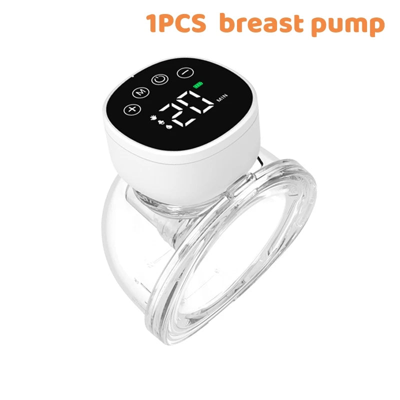 Wearable Electric Breast Pump – Hands-Free Portable Milk Collector