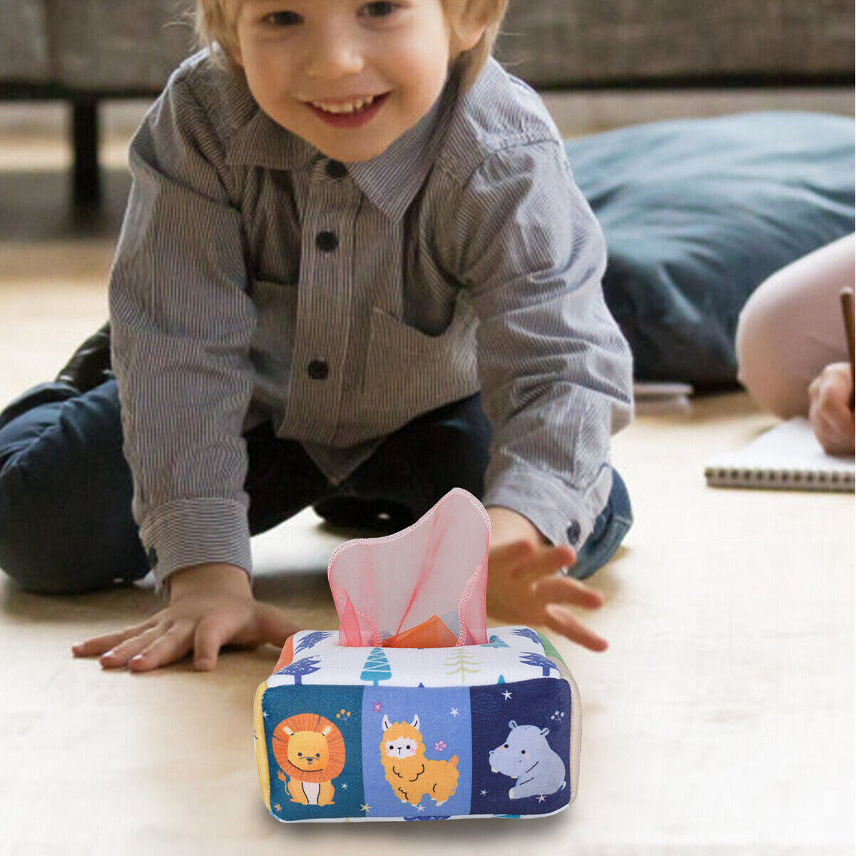 Montessori Toys Magic Tissue Box