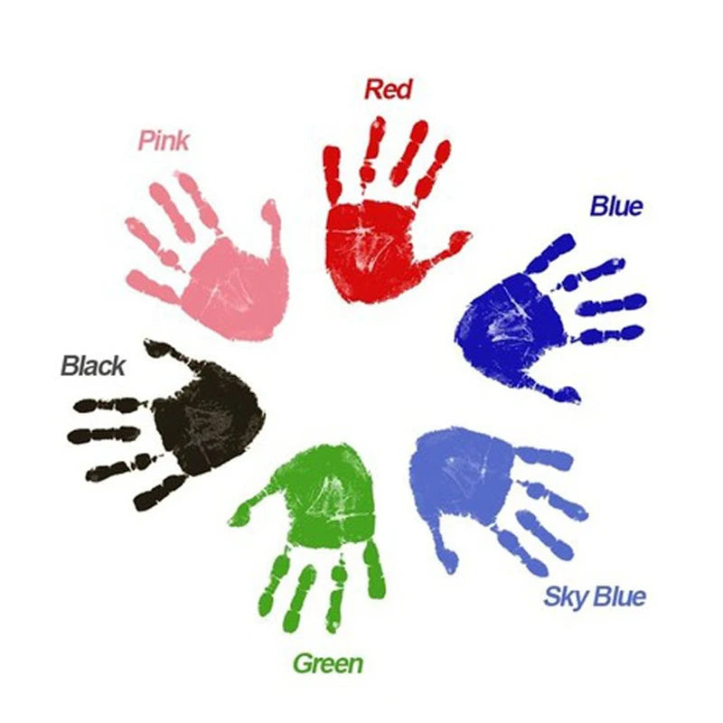 Newborn Baby Hand & Footprint Kit – Clean Touch Ink Pad