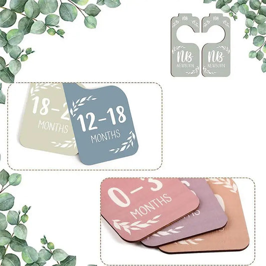 Baby Closet Dividers (Newborn to 24 Months) - 8 Pieces