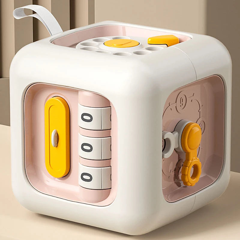 Montessori 6-in-1 Sensory Busy Cube