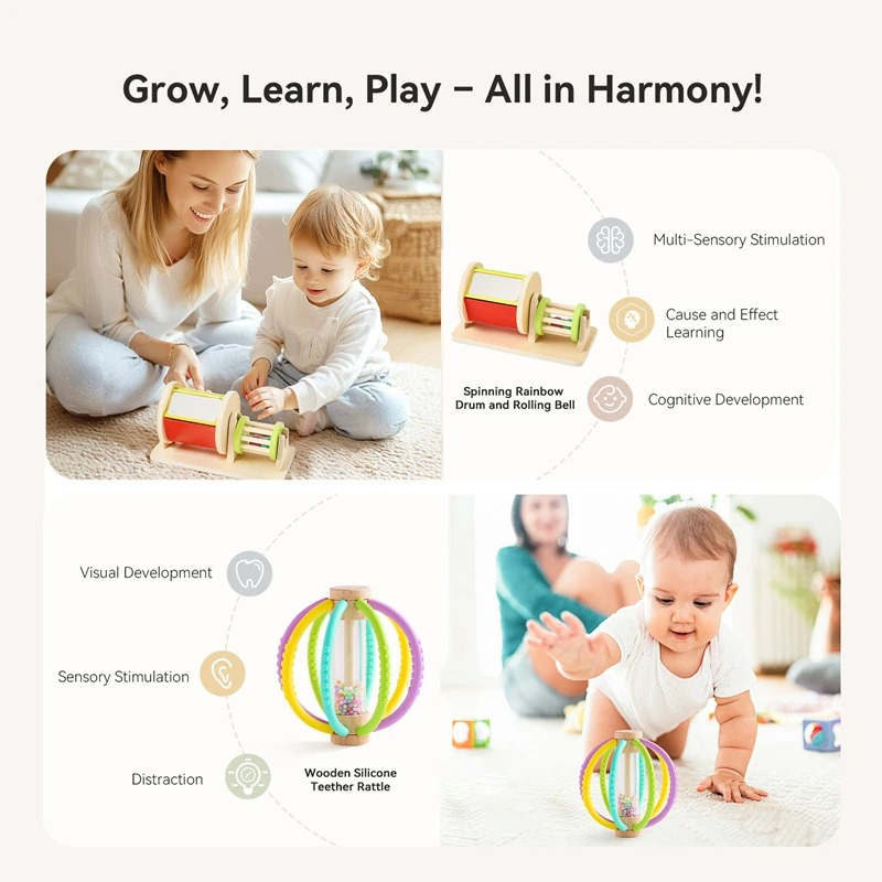Learn & Play Kit - The Discover Box (0–6 Months)